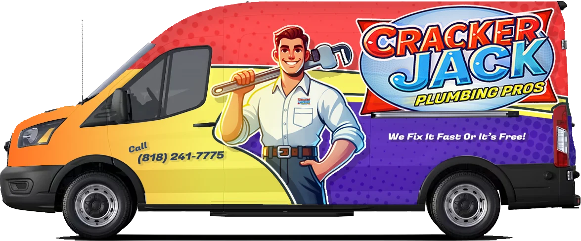 CrackerJack Air and Plumbing Pros van