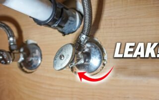 Leaking Shut Off Valve (Stop Valve)
