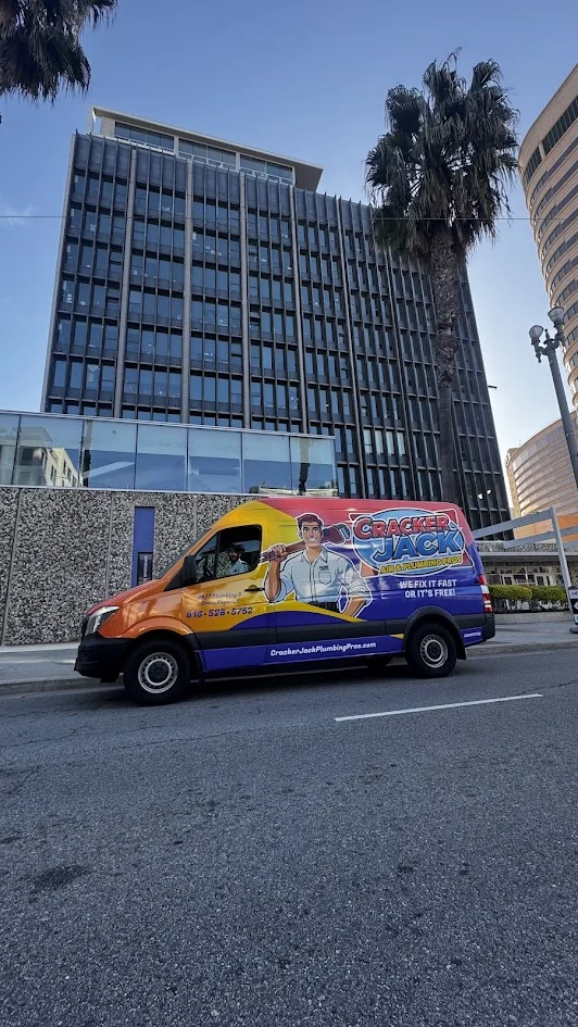 CrackerJack Air and Plumbing Pros technician in the field